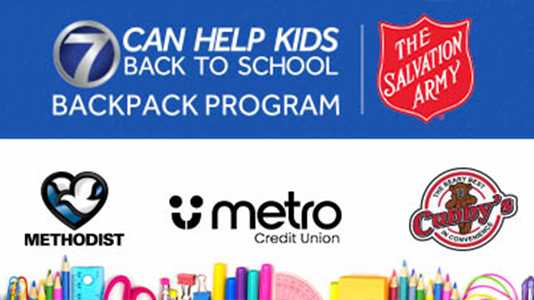 salvation army 7 can help kids back to school backpack program