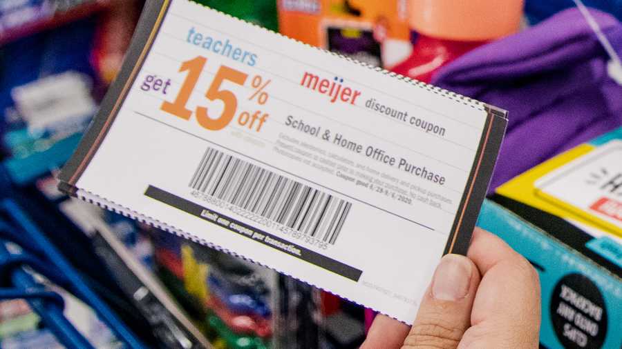 Meijer extends 15 teacher discount for entire school year