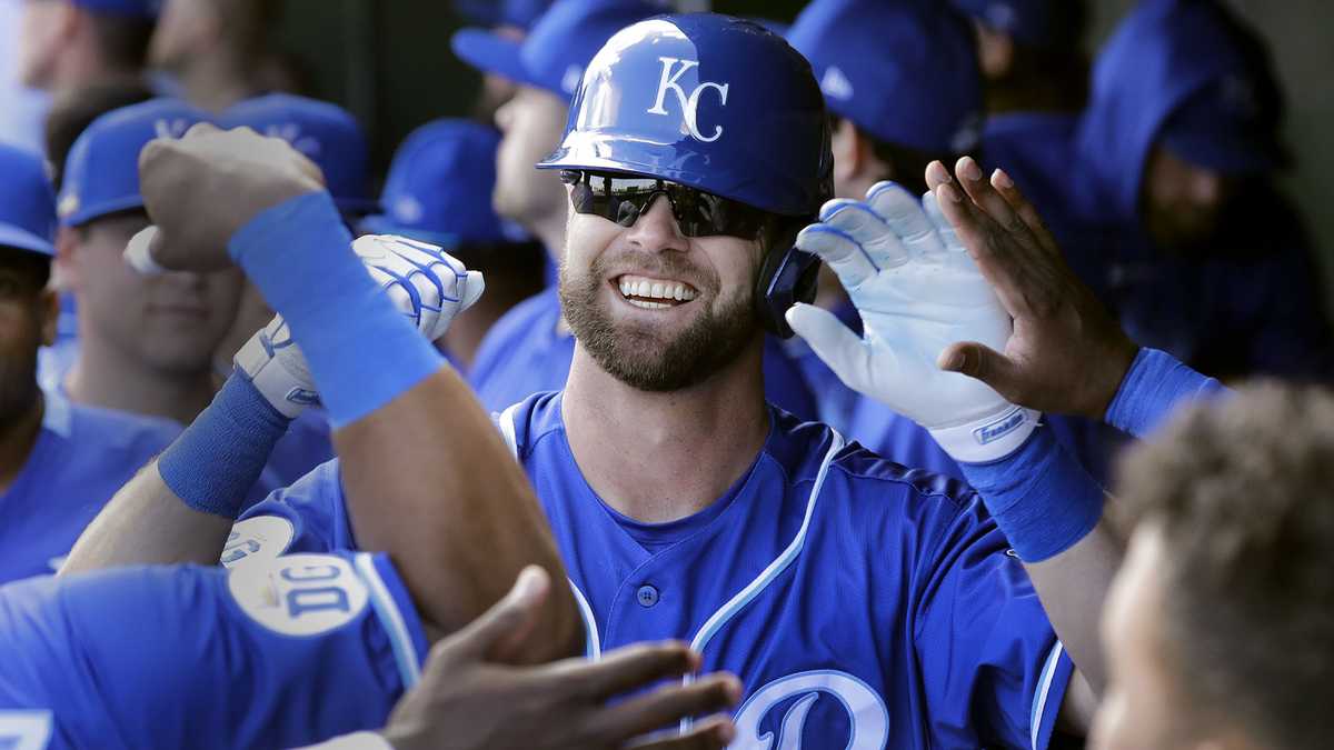 Kansas City Royals Silver and Blue jersey