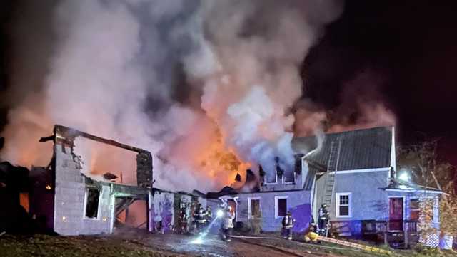 Fire destroyed a vacant home in Buckfield - Vimarsana News