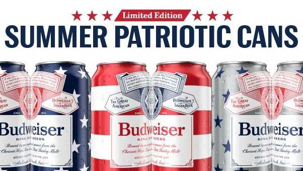 'RETURN TO NORMALCY:' Budweiser celebrates American pride with new cans ...