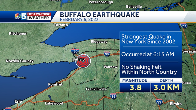 Buffalo earthquake is strongest in New York since 2002 - Vimarsana News