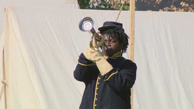 Buffalo Soldiers reenact civil war history in Jackson