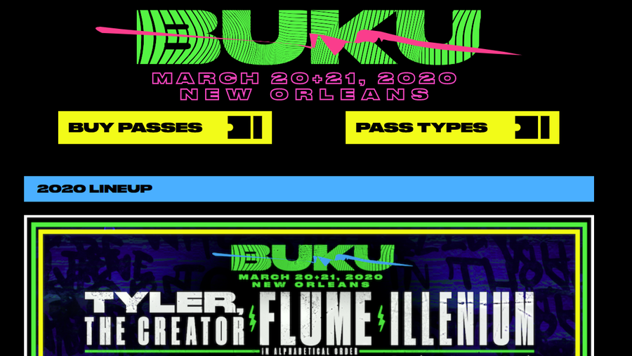 2020 BUKU music festival postponed to Labor Day weekend because of