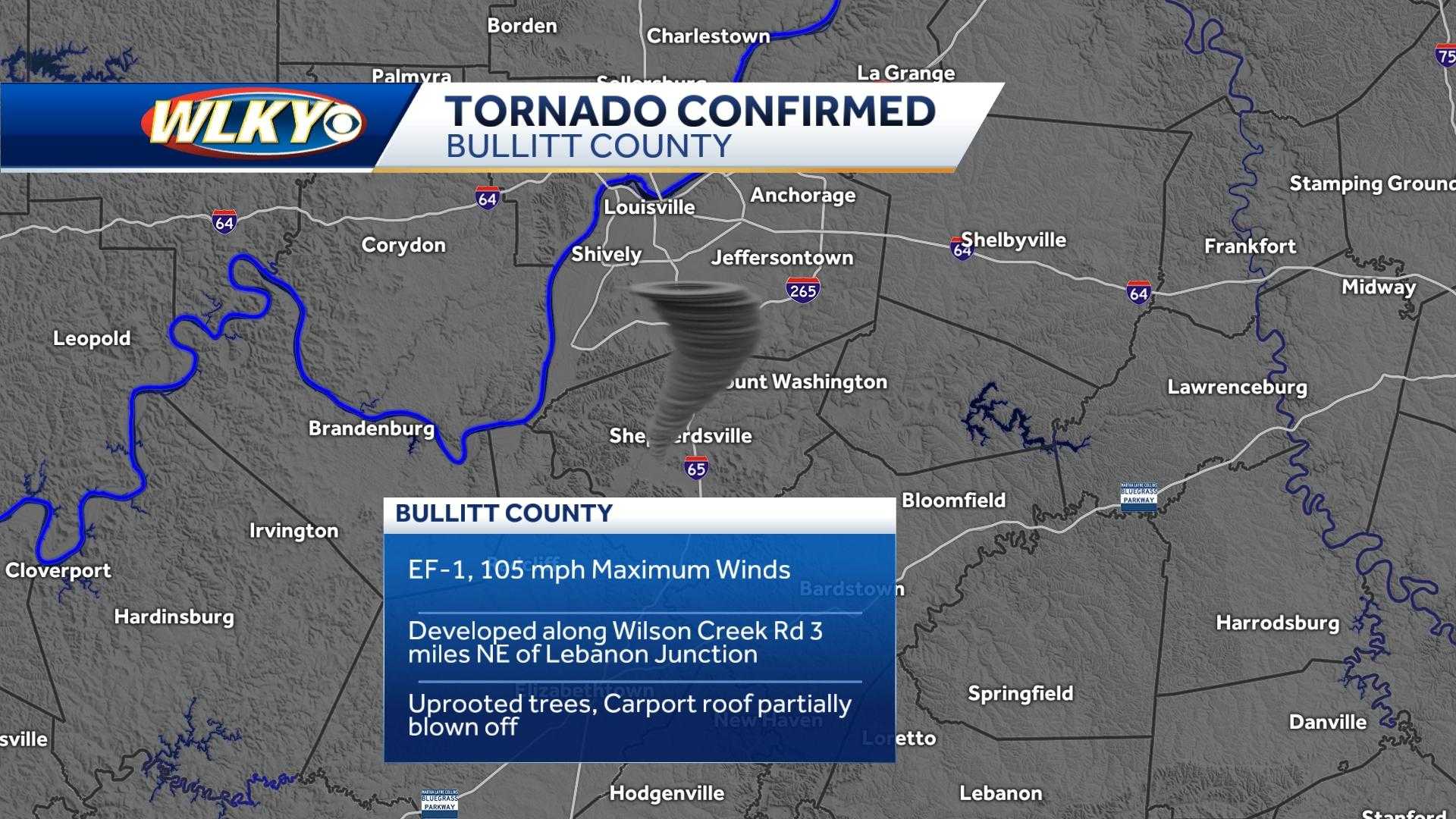 National Weather Service Confirms Four Tornadoes Touched Down