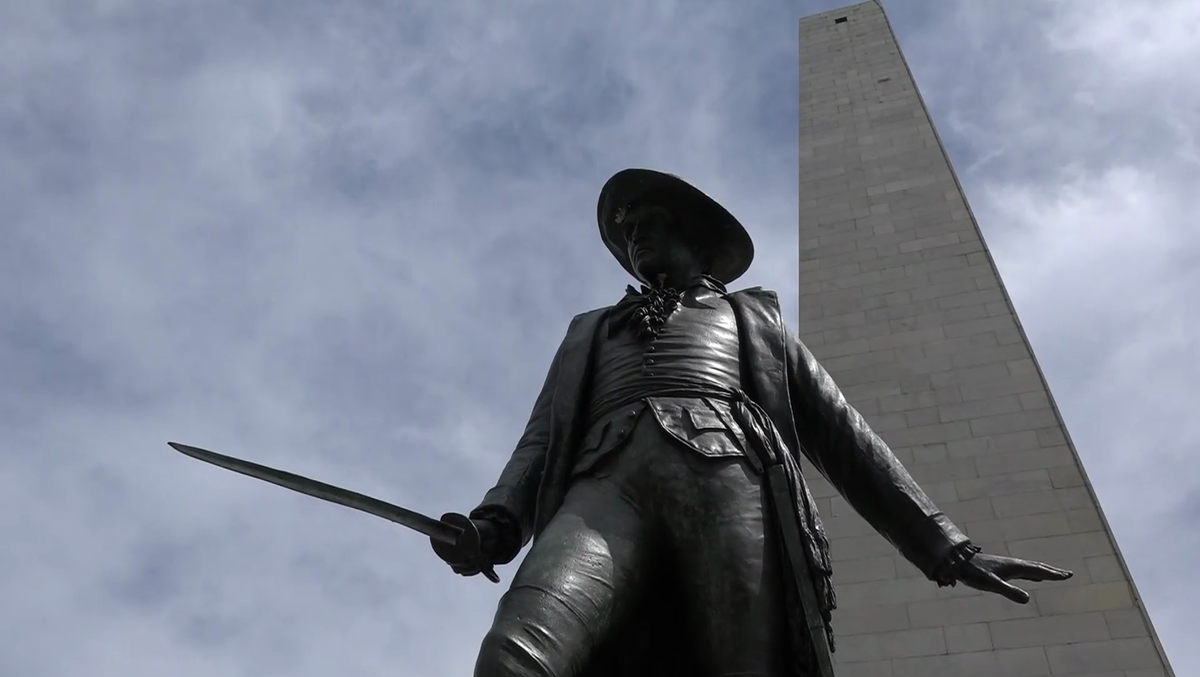 Group set off fireworks around Bunker Hill Monument, officials say
