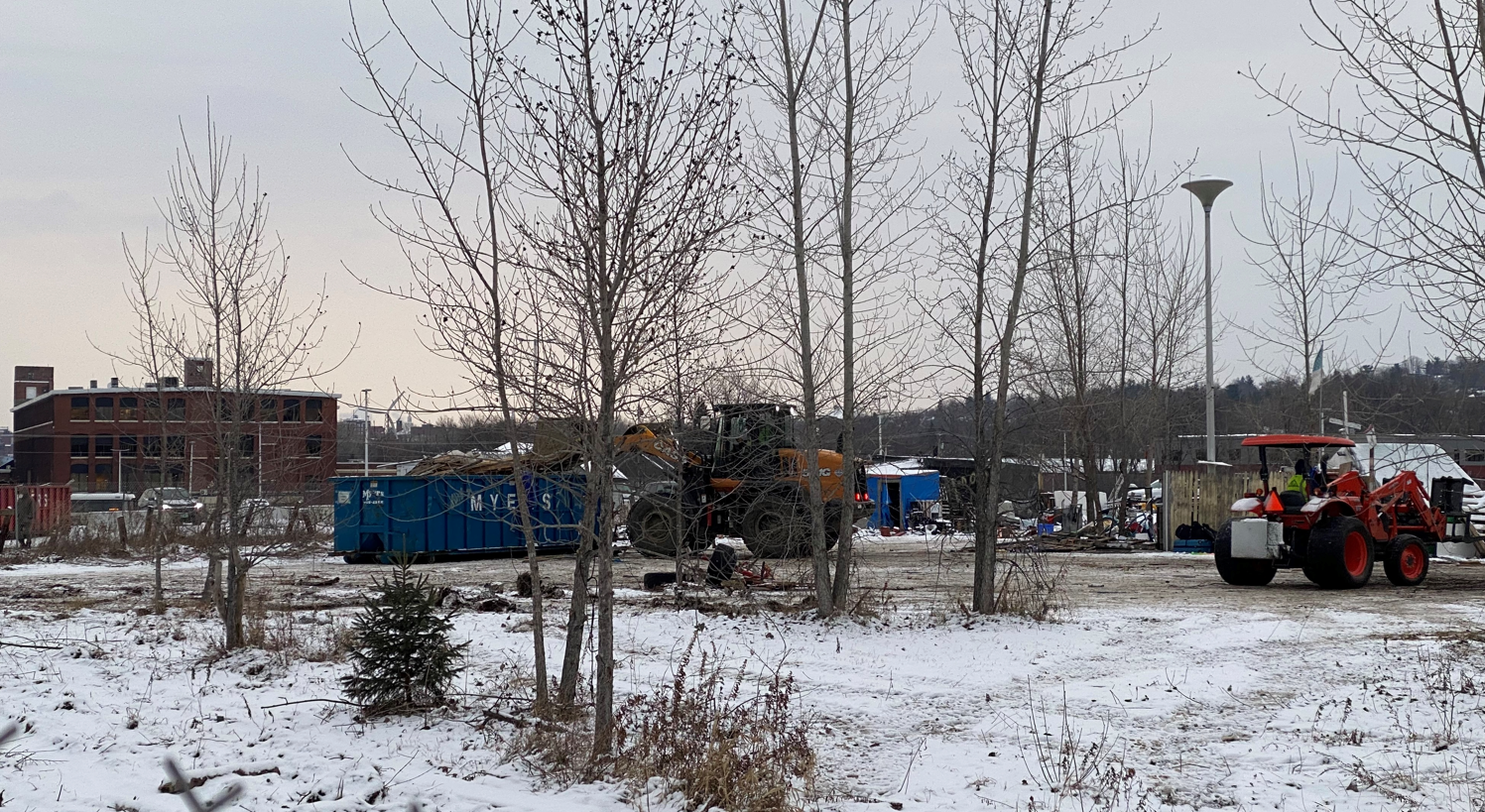 2 Arrested At Burlington Homeless Encampment Crews Clearing Site   Burlington Encampment Cleared Out Png 1639145486 