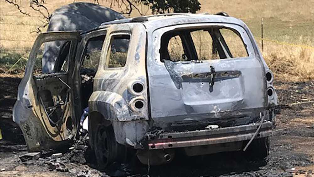 Man arrested after body found in burning car near Copperopolis