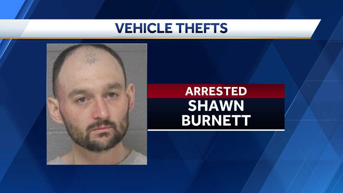 Burlington man accused of stealing car hours after his arrest