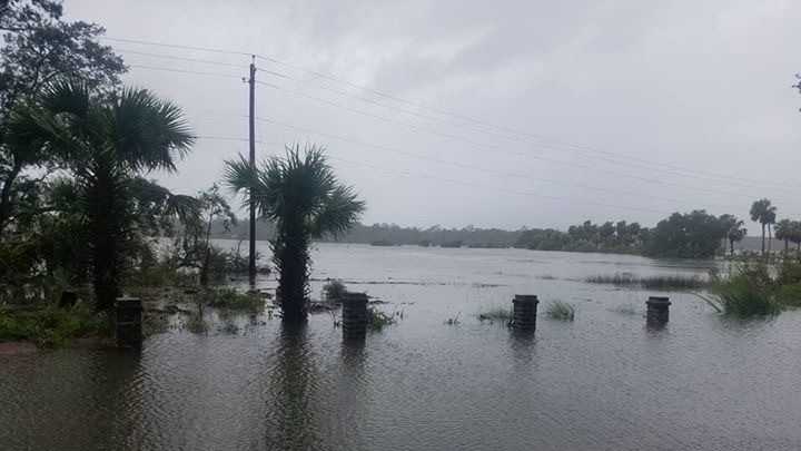 IMAGES: Burnside Island flooding and damage