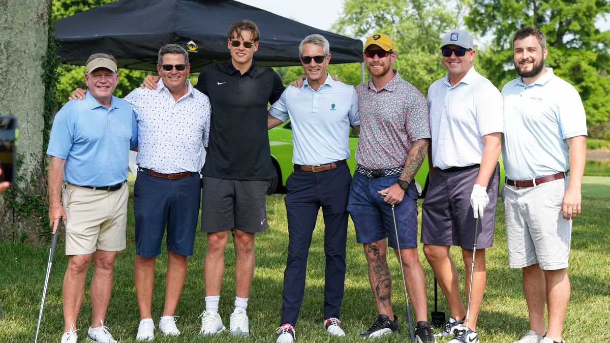 Joe Burrow Foundation hosts inaugural golf invitational at Coldstream