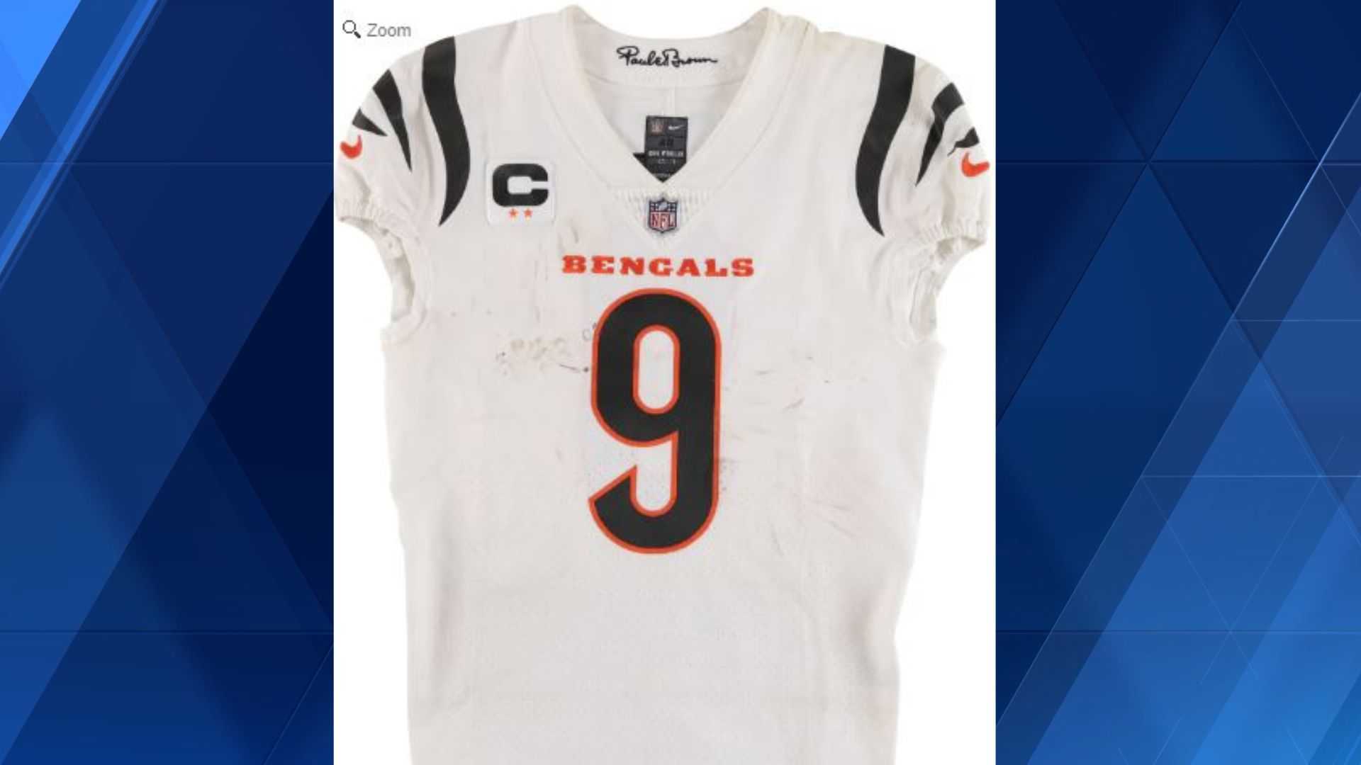 Cincinnati bengals game worn jerseys online