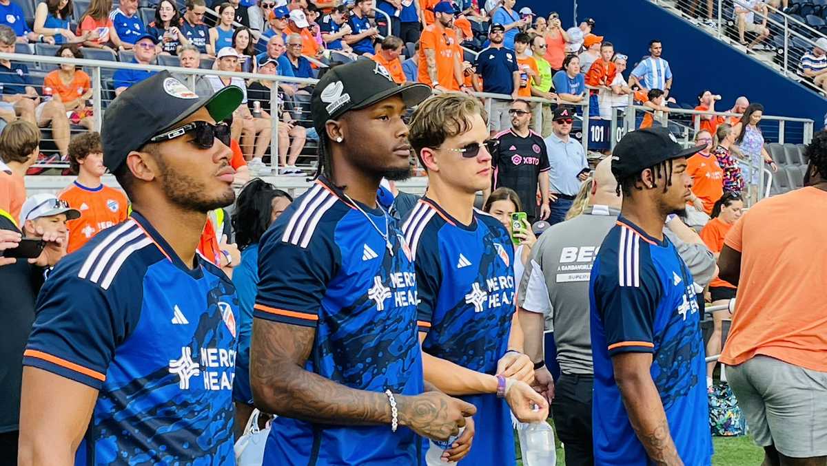 Bengals players, including Joe Burrow, spotted at FC Cincinnati match vs.  Inter Miami