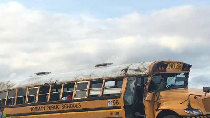 Bus carrying students from Norman involved in Texas roll-over crash