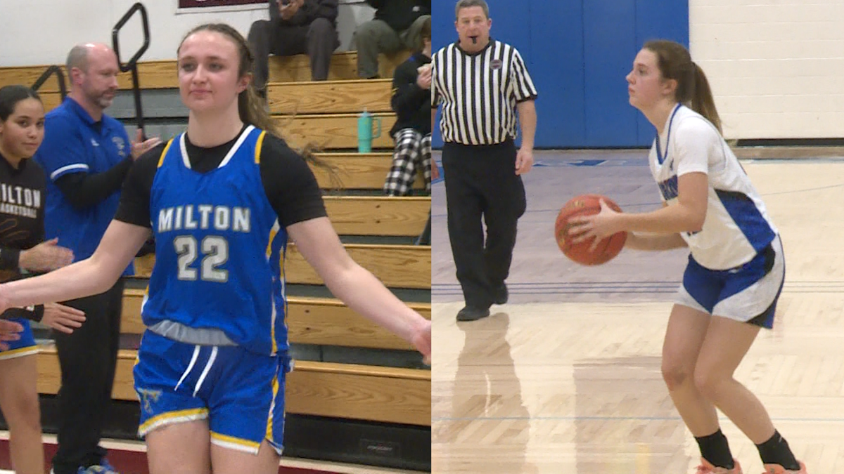 WATCH: Two of Vermont's top girls' basketball scorers drop points in bunches