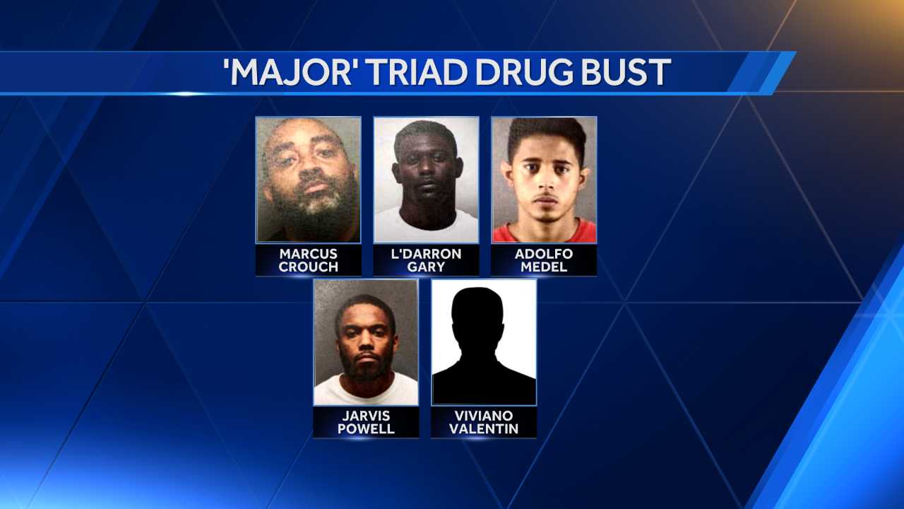 'Major' Triad Drug Trafficking Operation Dismantled; 11 Arrested; Drugs ...