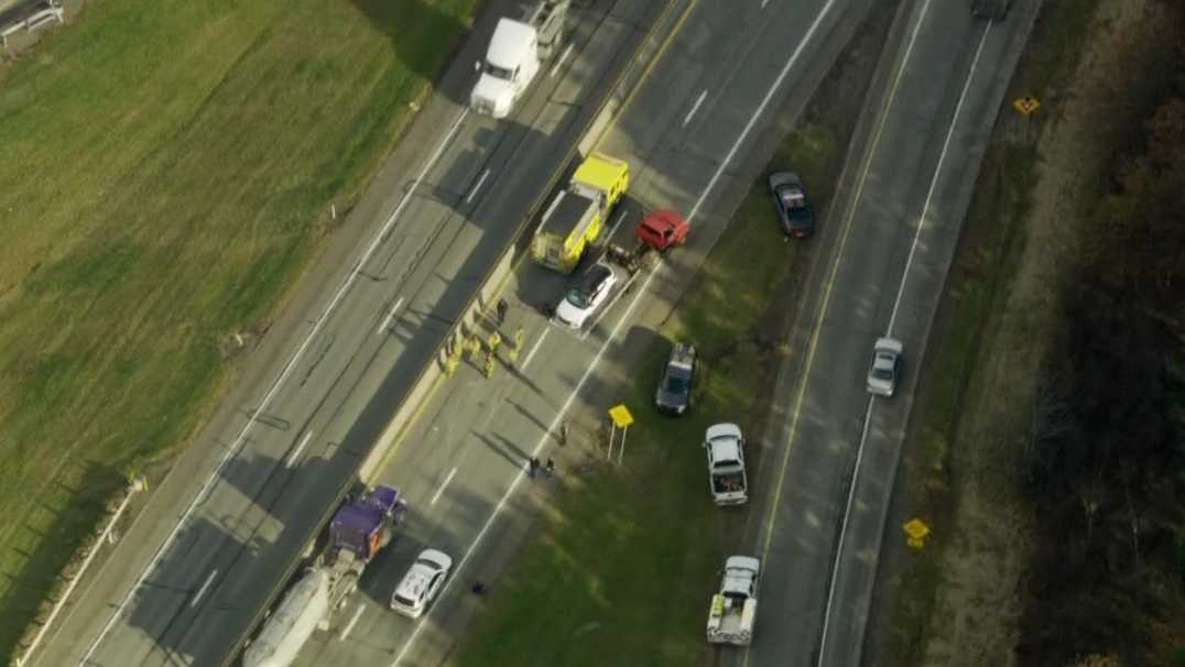 Part of Route 422 reopens after crash in Butler County; 1 injured - WTAE