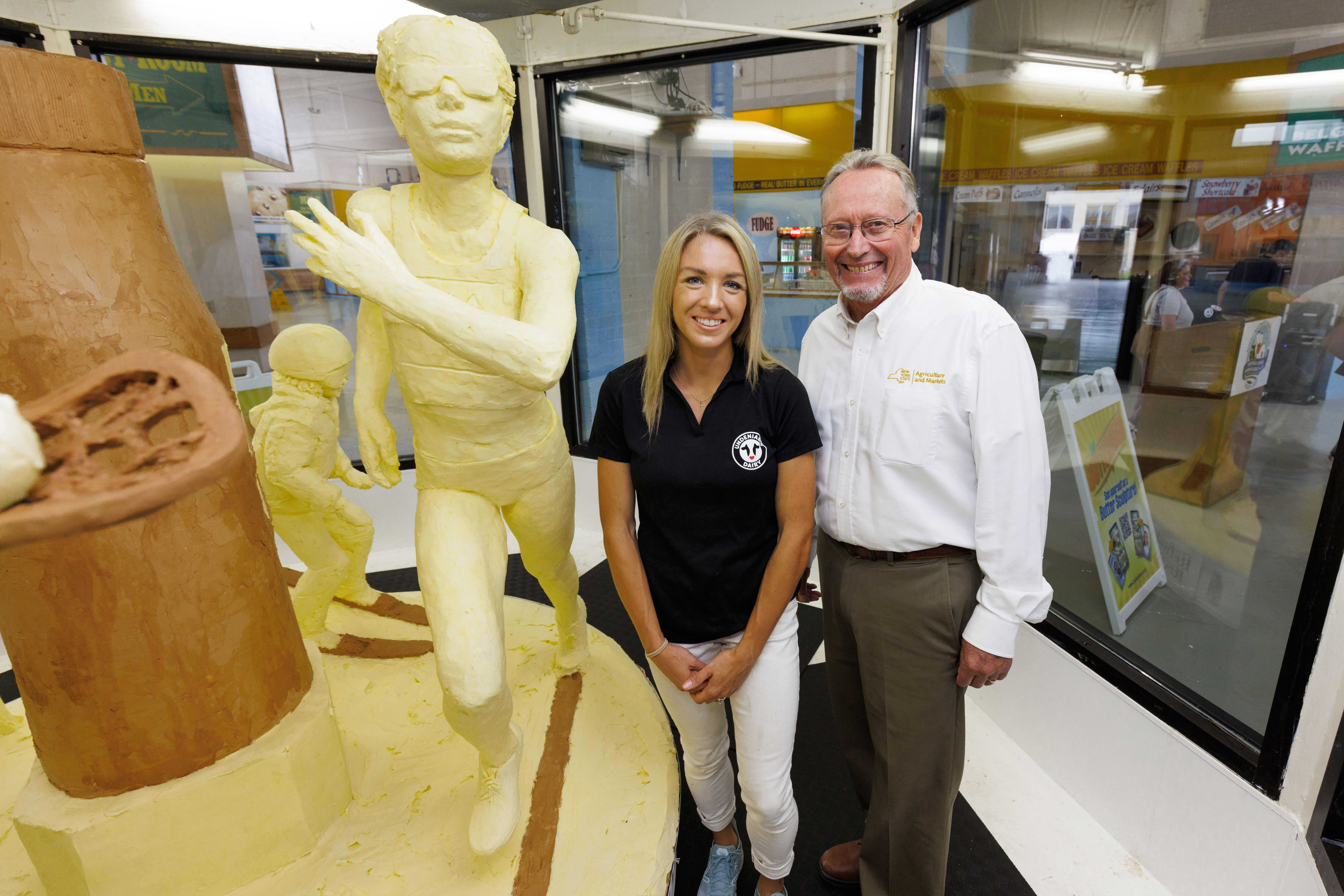 2021 Great New York State Fair butter sculpture unveiled