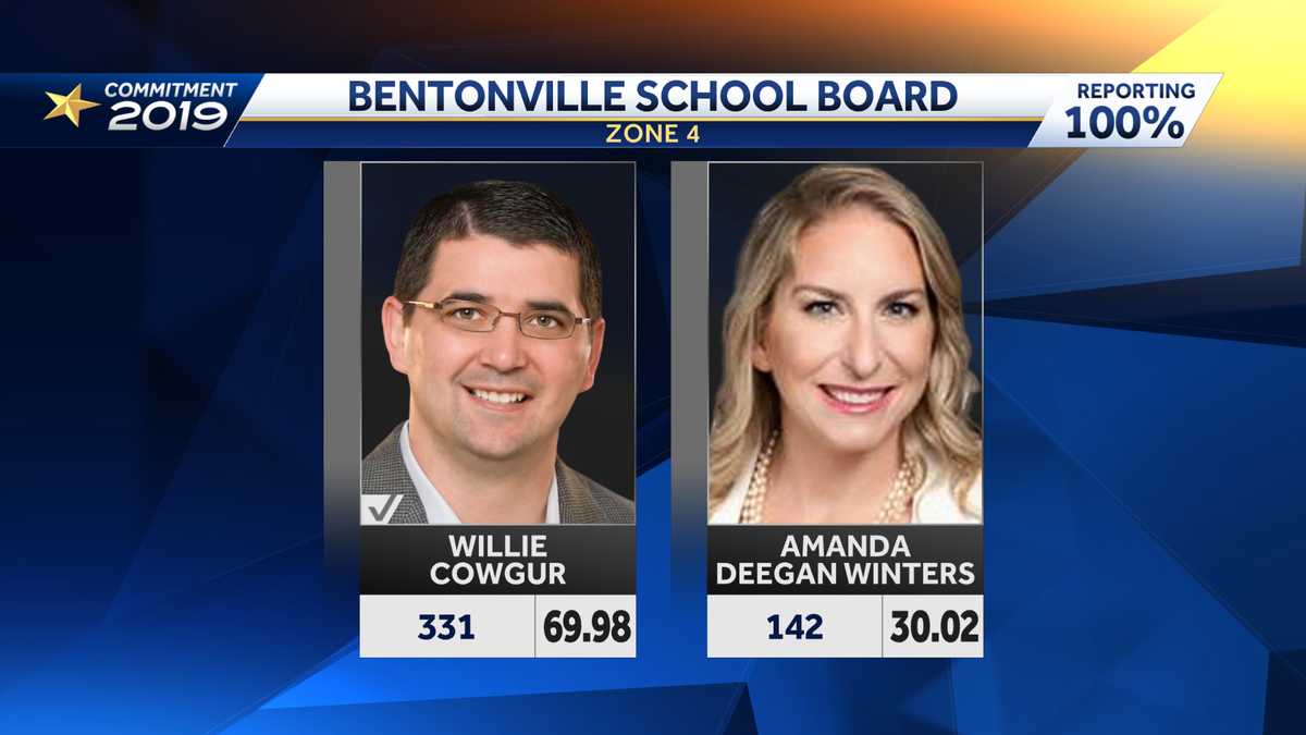 Bentonville voters choose school board member