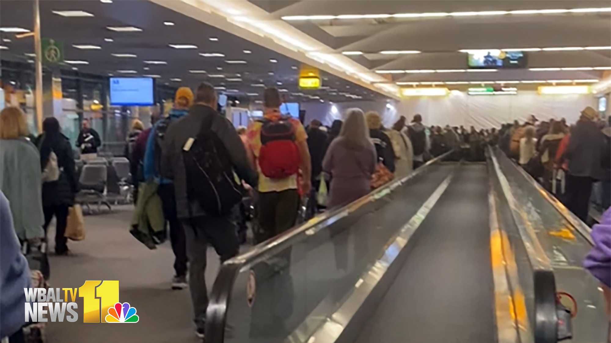 Baltimore weather causes ground stop at BWI - Marshall