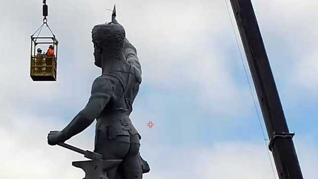 Vulcan Park and Museum closed all week as statue gets fresh paint