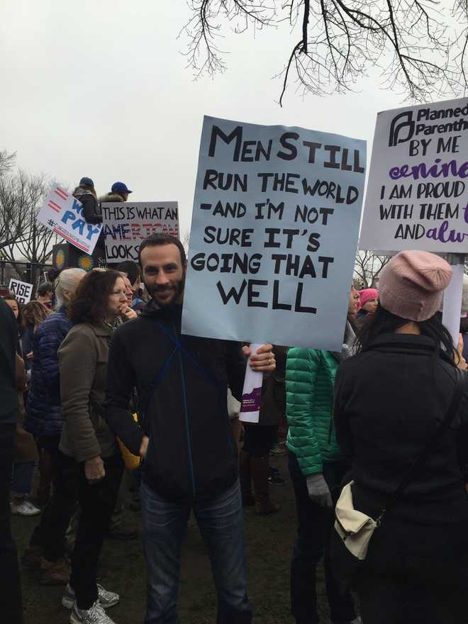 Sister marches to Women's March held in Maryland