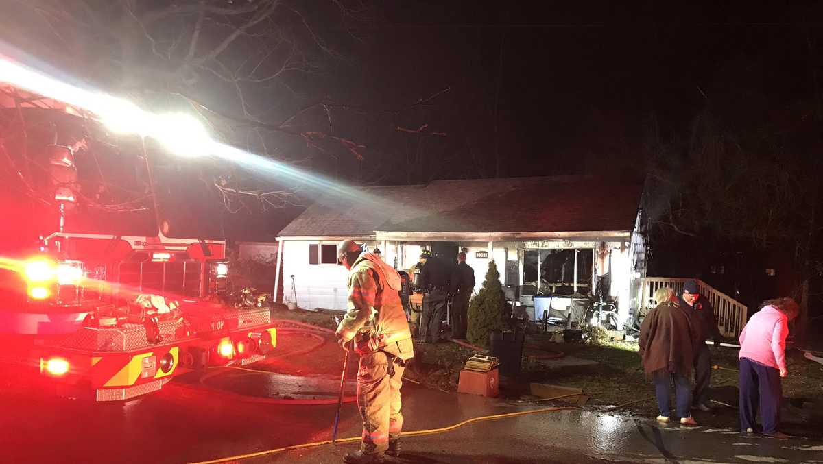 Deerfield Twp. home 'total loss' after catching fire