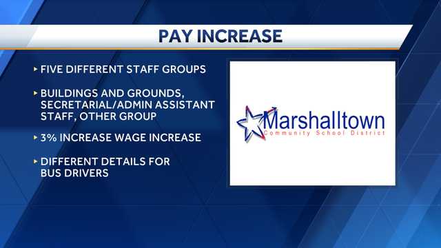 Marshalltown, Iowa school employees see pay increase - Vimarsana News