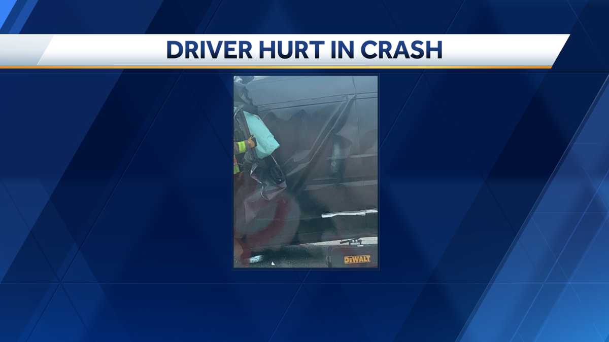 Driver seriously injured after crash involving semitruck on Interstate 35