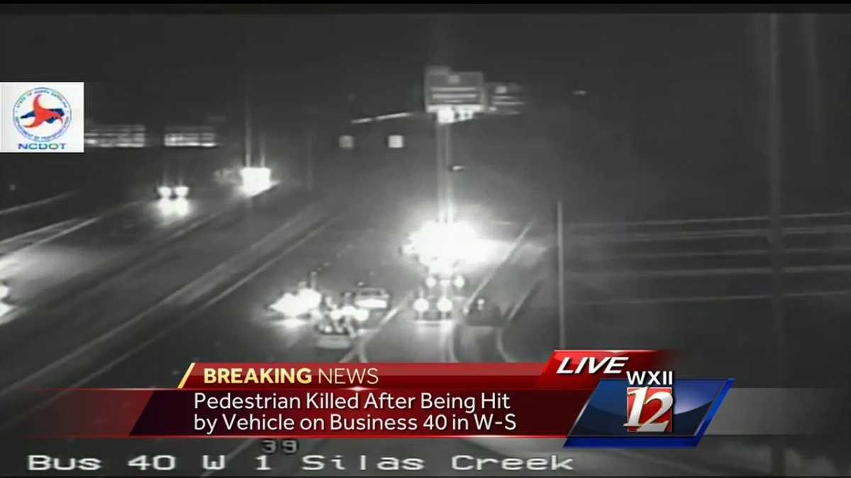 Pedestrian struck, killed by vehicle on Business 40
