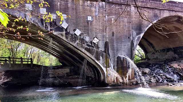 Harford Road bridge reopens after water main break is repaired