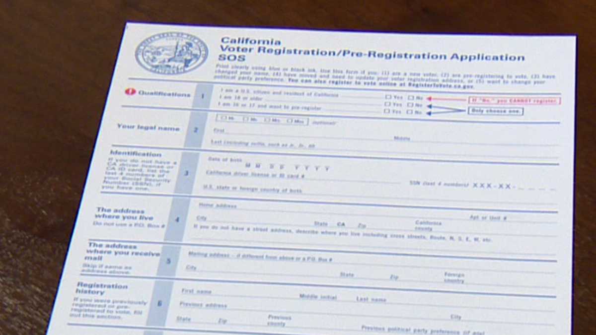 Registered database california voters California Voter