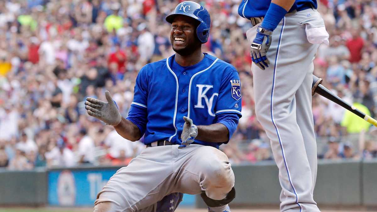 Royals' split-second decision sends Lorenzo Cain home - to capture