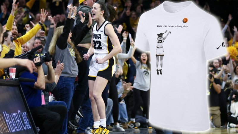 This is where you can get the Caitlin Clark scoring record shirt