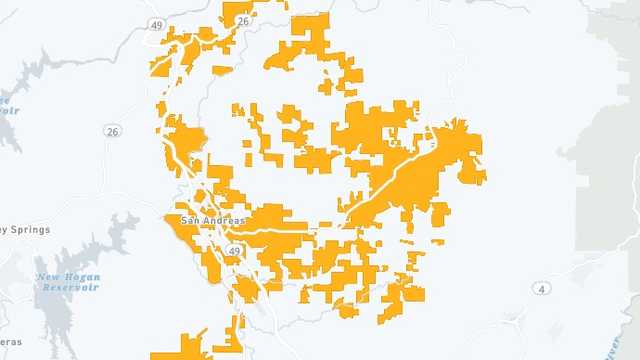 More than 3,500 lose power in Calaveras County, PG&E outage map says - Vimarsana News