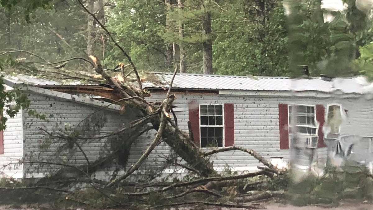 Severe storm brings hail, knocks down trees in York County