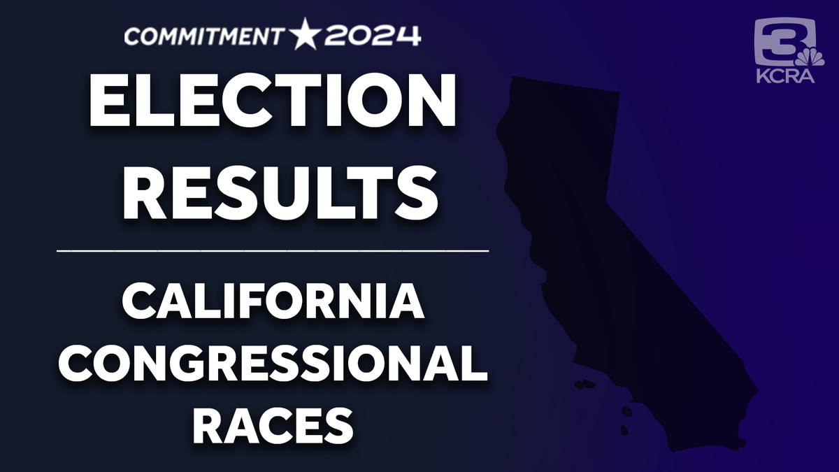 California congressional election results