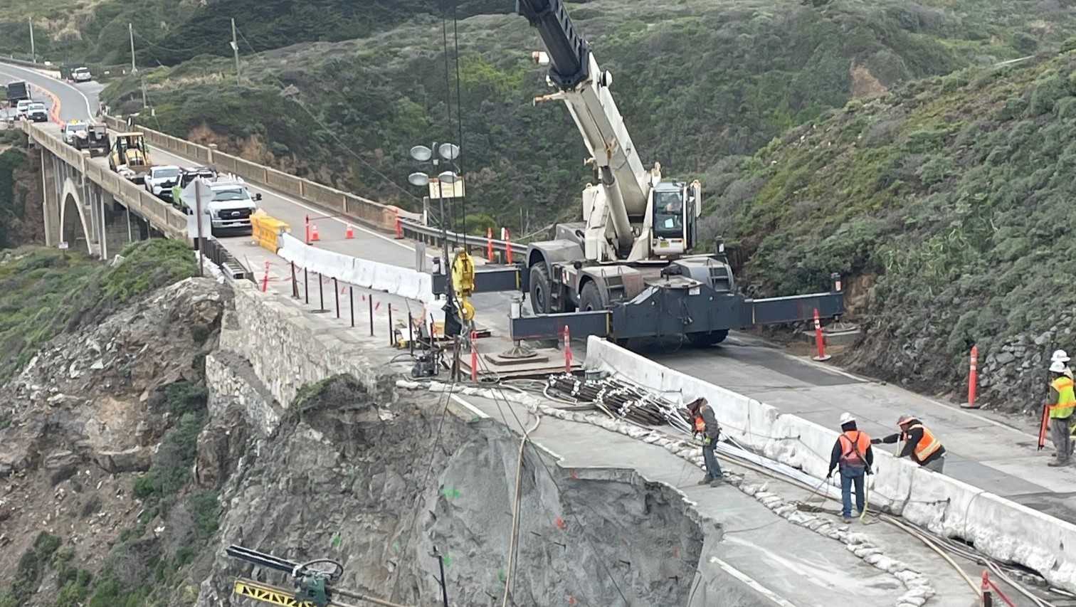 Gov. Newsom says Highway 1 slip-out area will open to public - Vimarsana News
