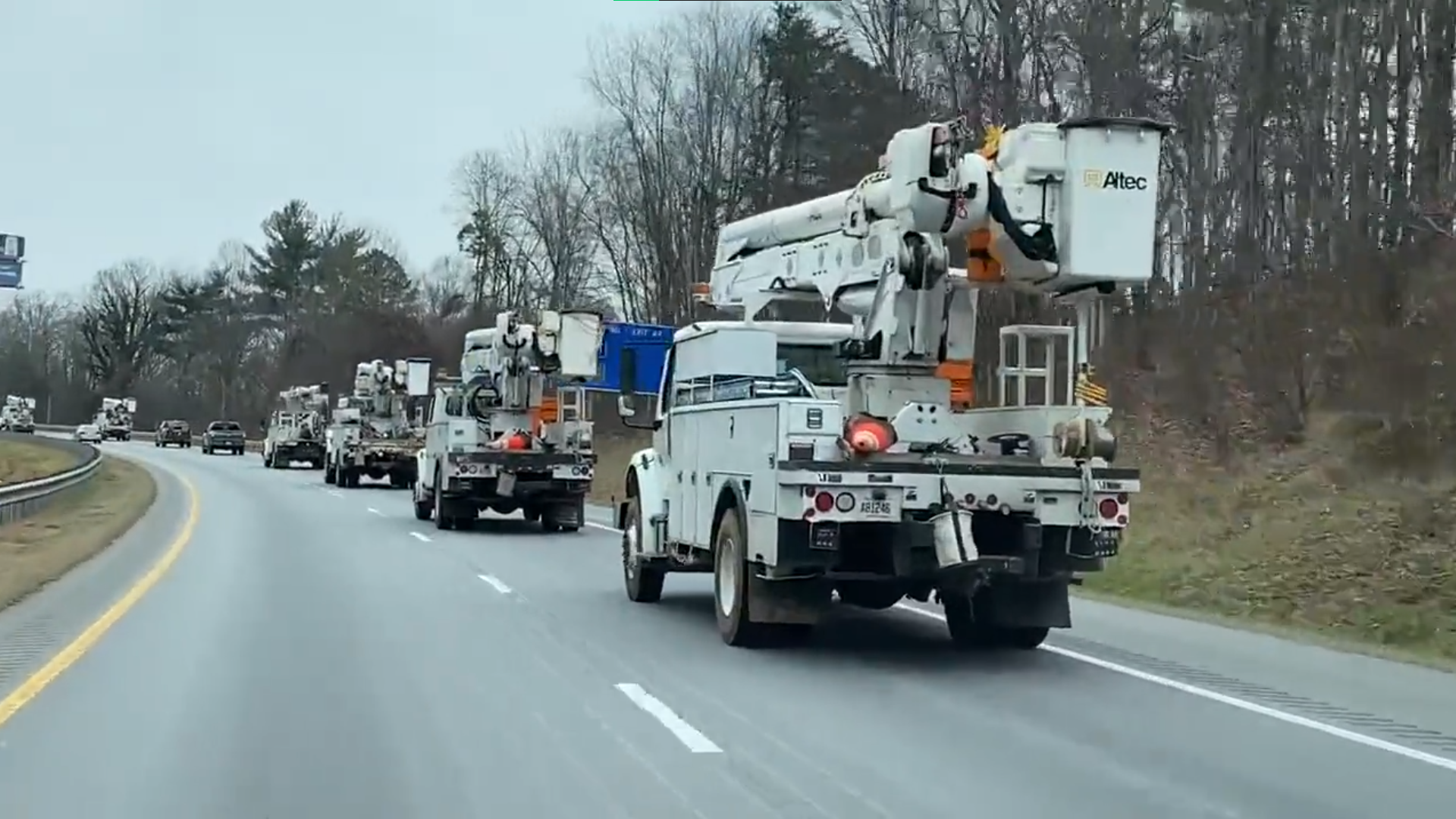 North Carolina Welcomes 250 Duke Energy Utility Trucks