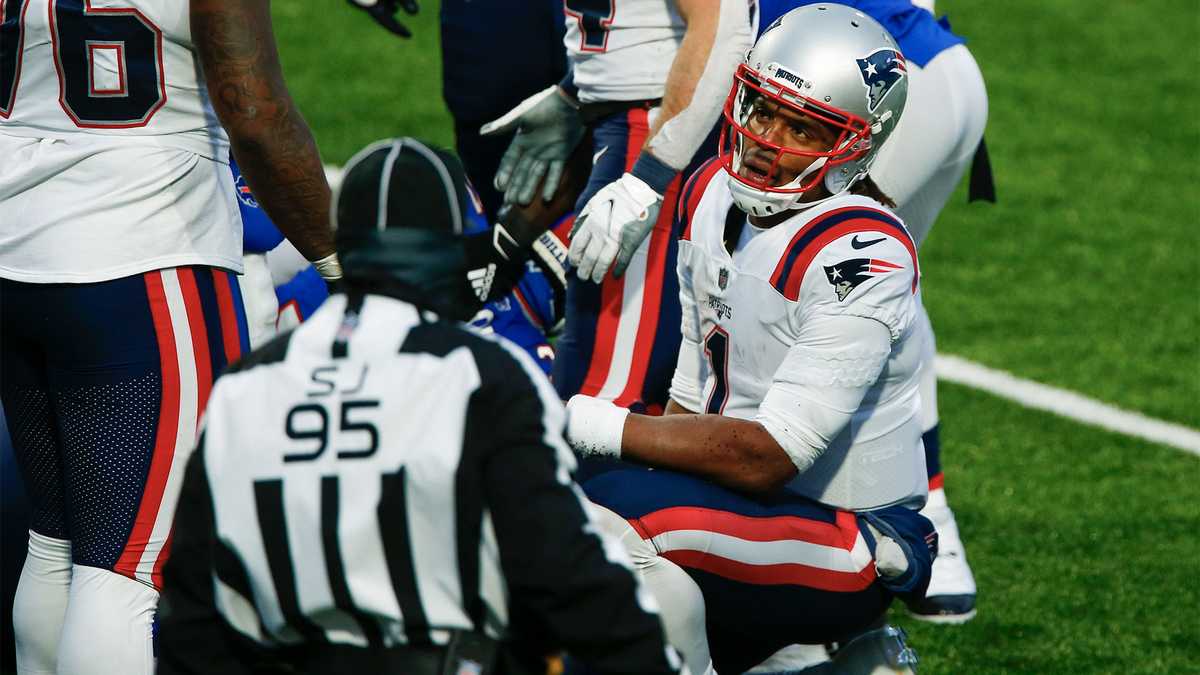 Patriots' Damien Harris reacts to 4th quarter fumble: 'Not going