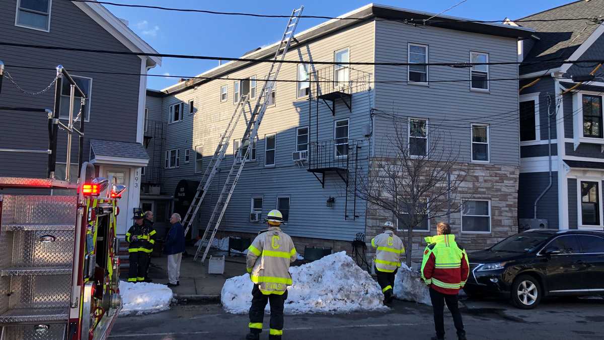 Multialarm Cambridge house fire displaces 7 people