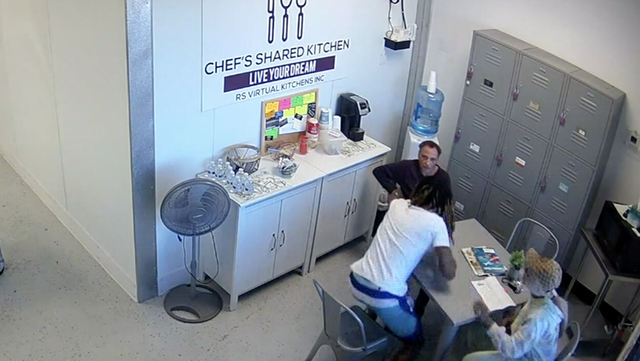 WATCH: Dad disarms man after gun is pulled during business meeting - Vimarsana News