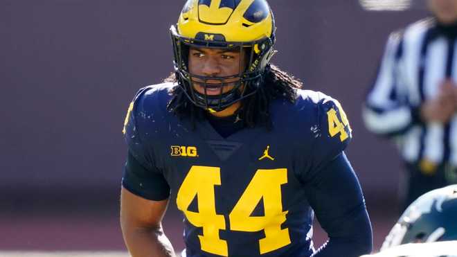 NFL Draft 2021: Michigan LB Cam McGrone lands with Patriots in