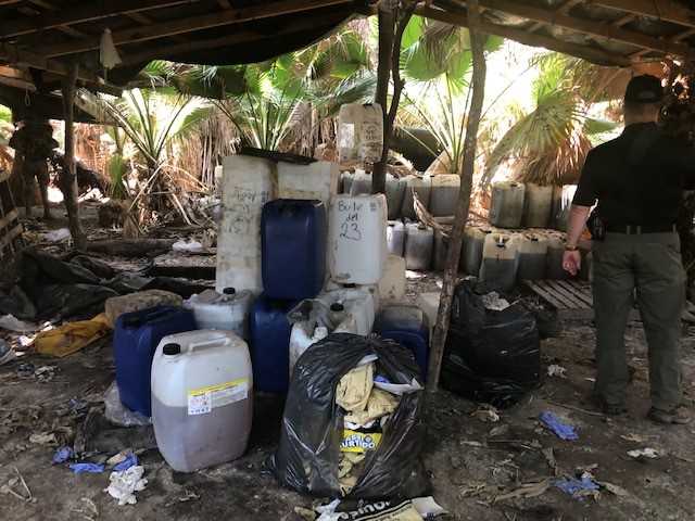 Mexican meth lab