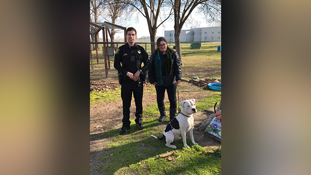 Woman who lost Paradise home to Camp Fire reunited with stolen dog