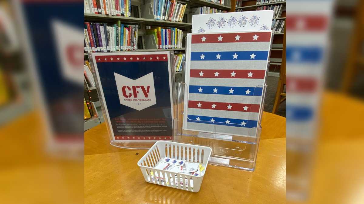 Campbell County Library relaunches 'Cards for Veterans' program