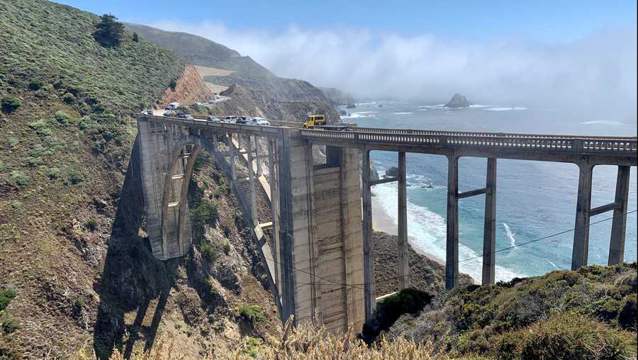 Roads closed in Big Sur to reduce illegal camping