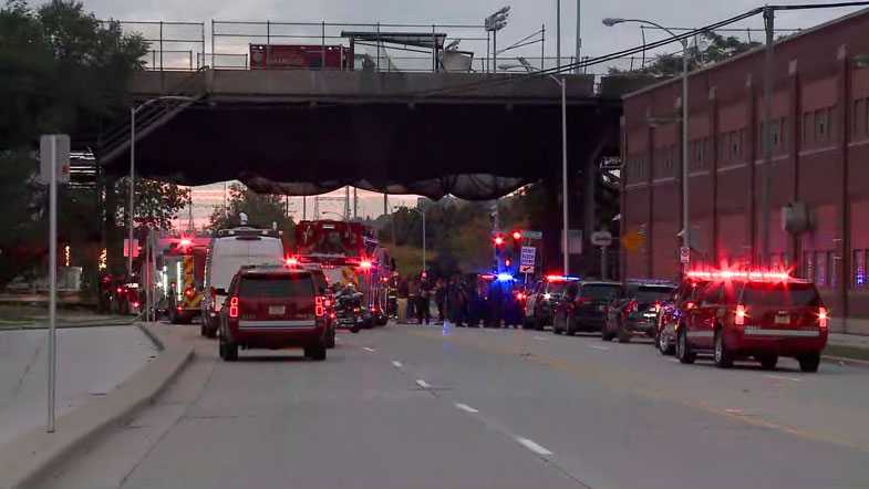 Car falls off 16th Street Bridge onto Canal Street, three people dead