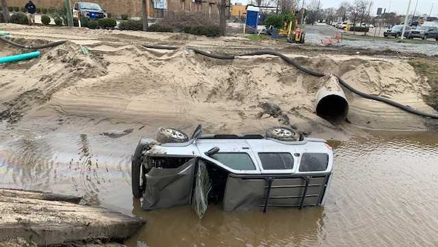 Canal crash