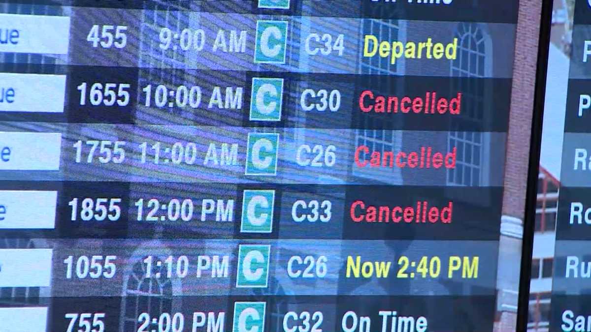 Boston air travelers frustrated by hundreds of cancellations, delays